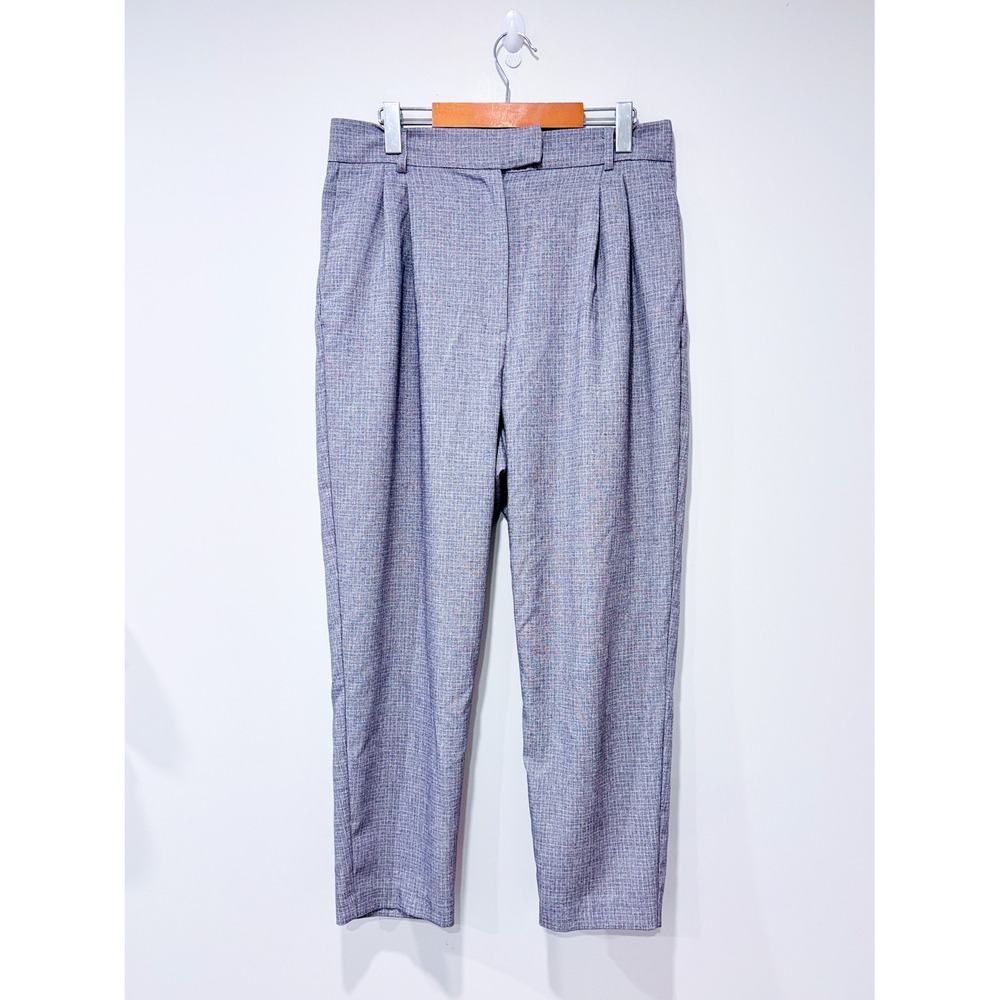 DYNAMITE Grey plaid pants | Lightweight Office Chic‎ | Large